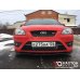 Накладка сплиттер на передний бампер вариант 3 на Ford Focus II ST